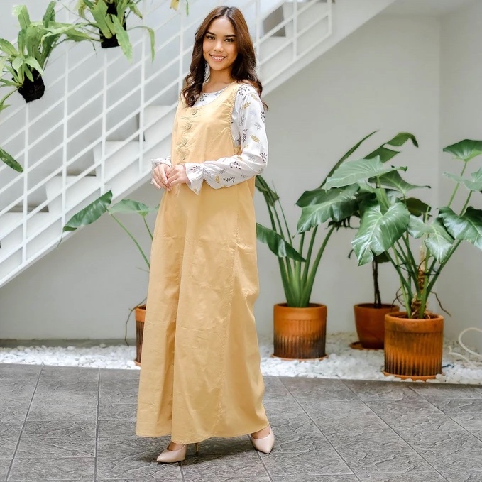 RILLEY Overall Kayla Jumpsuit Terusan Playsuit Wanita Muslim