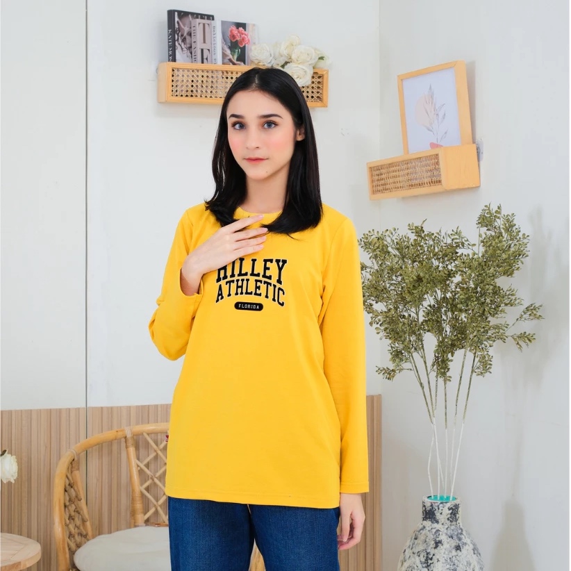 RILLEY - Kaos Wanita Lita | Kaos Baby Terry Cewek Terbaru