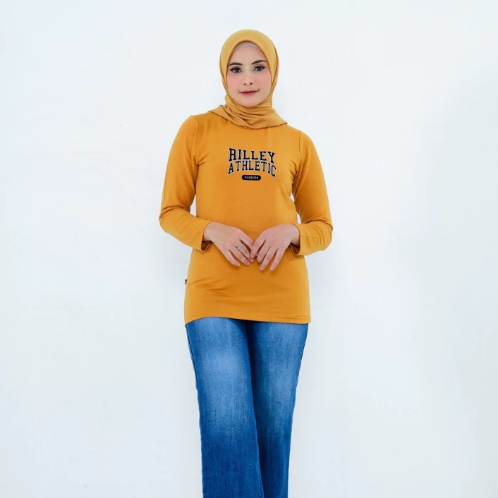 RILLEY - Kaos Wanita Luna | Kaos Baby Terry Cewek Terbaru