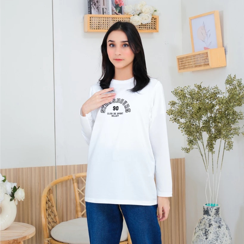 RILLEY - Kaos Wanita Nura | Kaos Baby Terry Cewek Terbaru